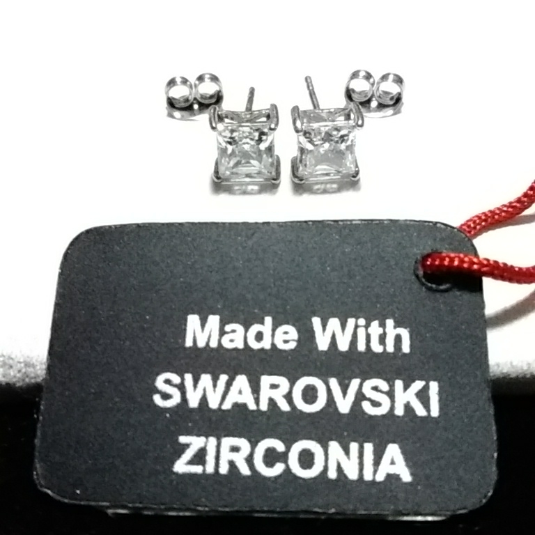 2 Ct Swarovski Zirconia Earrings